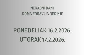 Neradni dani povodom Dana državnosti